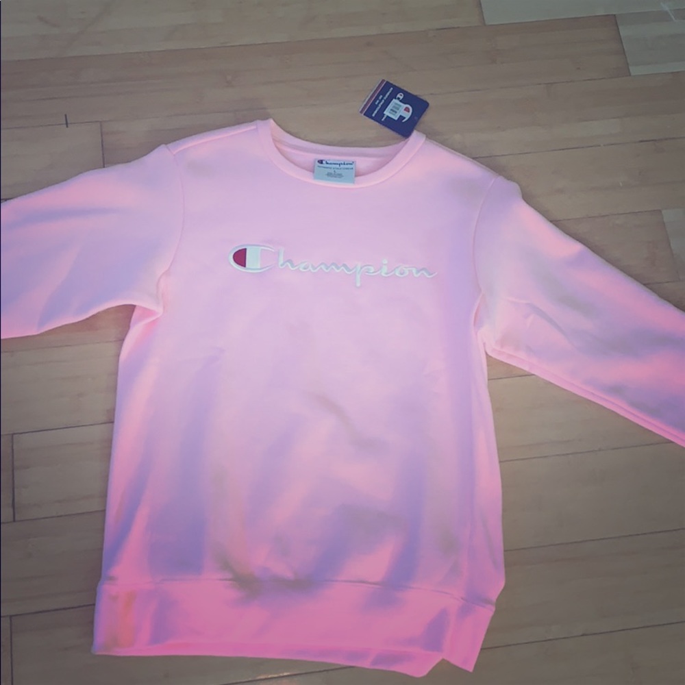 This is a champion crew neck.